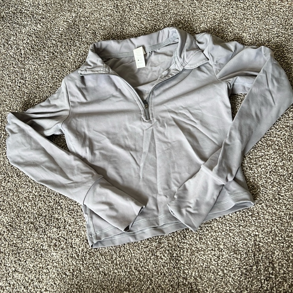 Paragon Quarter Zip Crop